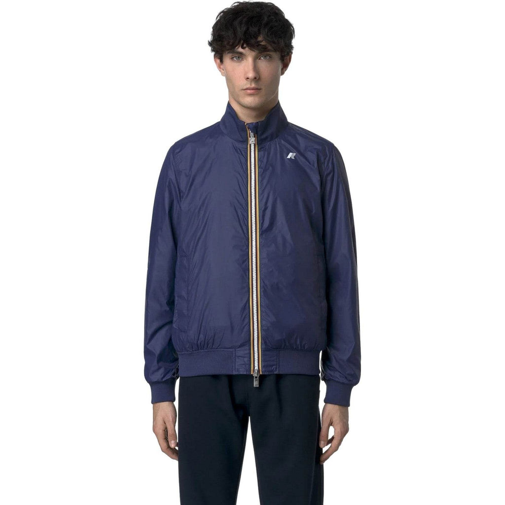 Giubbotti Uomo K-Way - Arsene Eco Plus Double - Blu-Gianni Foti