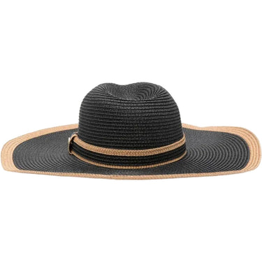 Cappelli da sole Donna Twinset - Cappello A Tesa Larga Con Profilo Bicolore - Nero di Twinset su Gianni Foti
