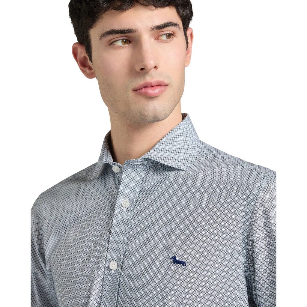 Camicie casual Uomo Harmont & Blaine - Camicia - Blu-Gianni Foti