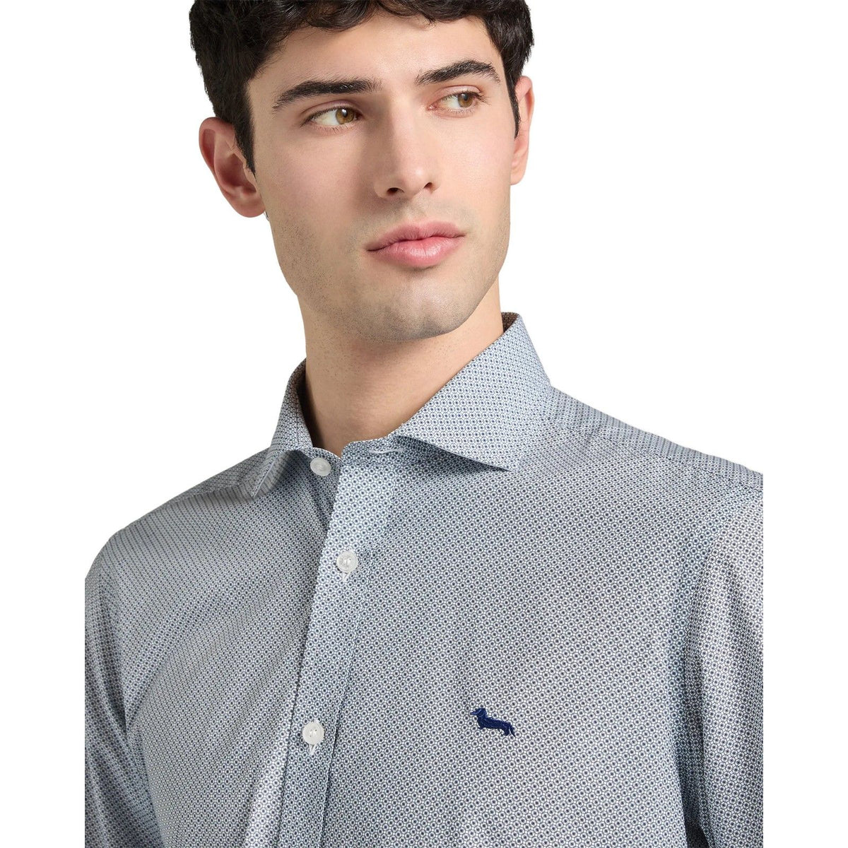 Camicie casual Uomo Harmont & Blaine - Camicia - Blu-Gianni Foti