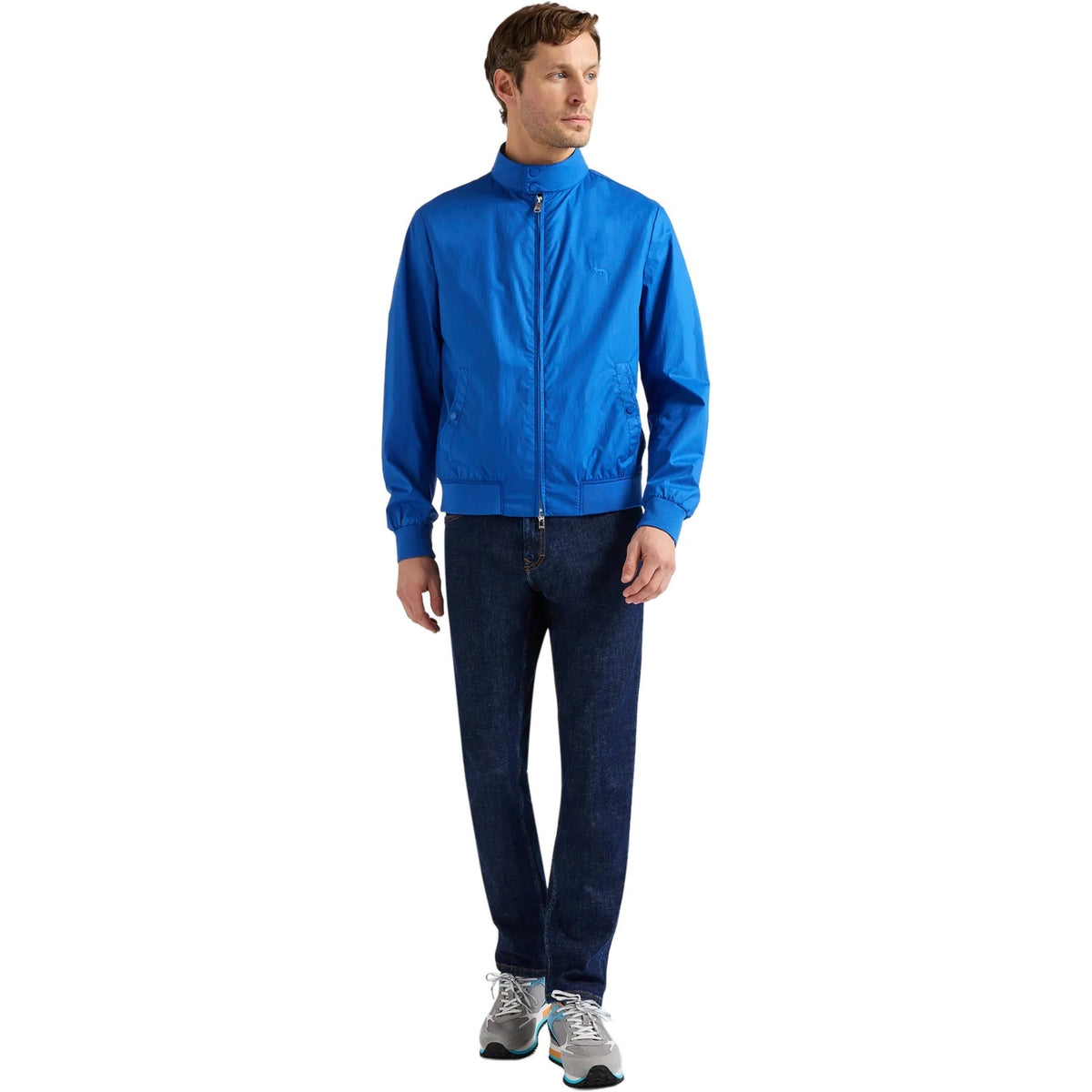 Giubbini Uomo Harmont & Blaine - Giubbino in paper touch - Blu elettrico