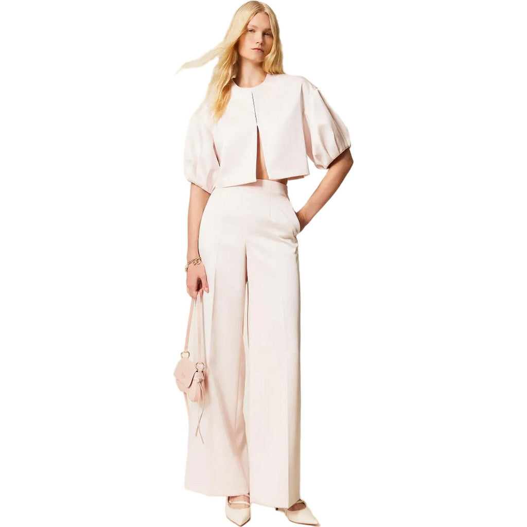 Giacche Donna Twinset - Giacchina Manica Palloncino - Rosa