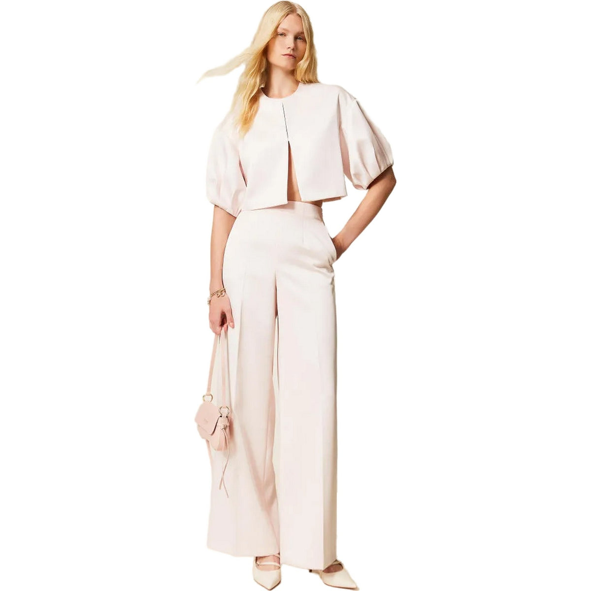 Giacche Donna Twinset - Giacchina Manica Palloncino - Rosa