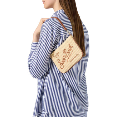 Borse a mano Donna Mc2 Saint Barth - Parisienne Mini Straw - Beige di Mc2 Saint Barth su Gianni Foti