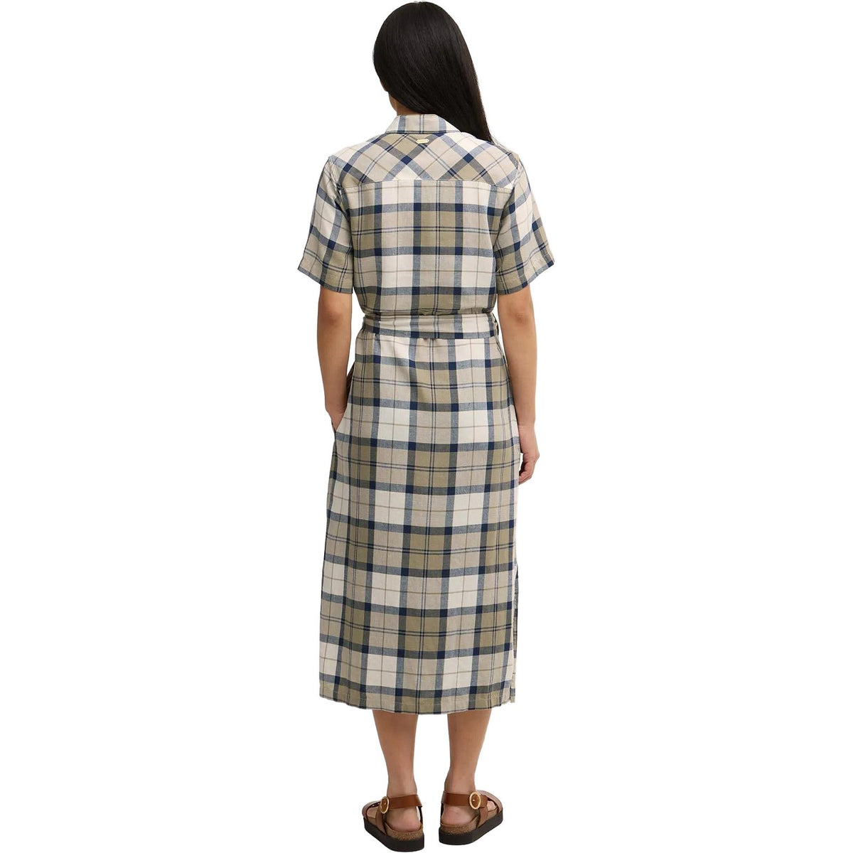 Vestiti casual Donna Barbour - Fern Midi Dress - Blu-Gianni Foti