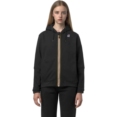 Felpe con cappuccio Uomo K-Way - Hoodie Full Zip - Nero-Gianni Foti