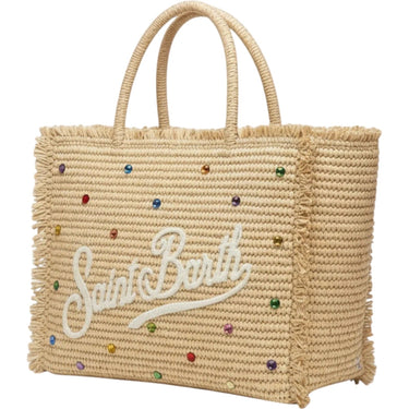 Borse a mano Donna Mc2 Saint Barth - Straw Bag With Handle - Beige di Mc2 Saint Barth su Gianni Foti