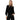 Maglie Donna Twinset - Maglia Con Dettagli In Georgette E Pizzo - Nero