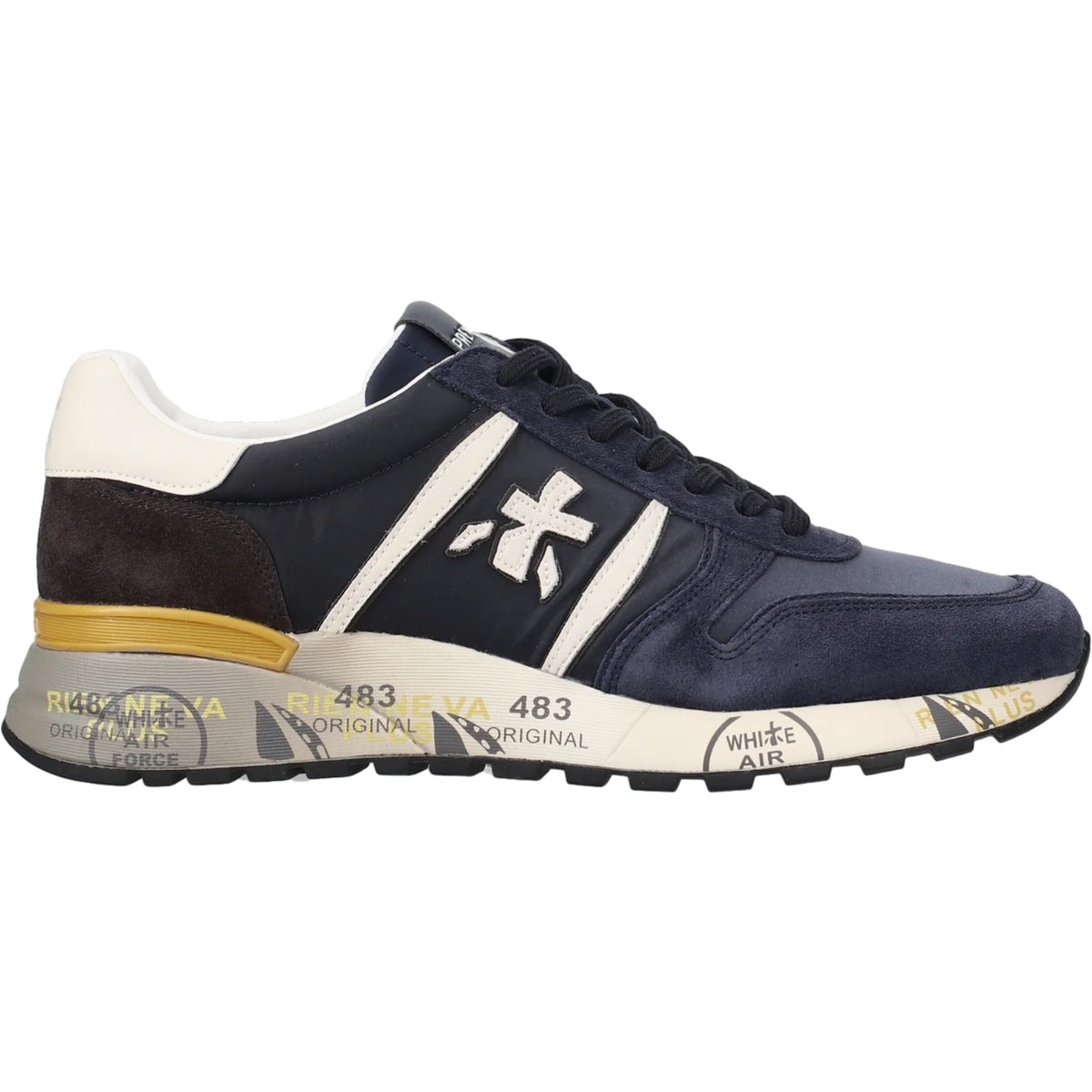 Sneaker Uomo Premiata - Lander - Blu-Gianni Foti
