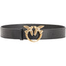 Cinture Donna Pinko - Love Berry H4 Belt Vitello Set - Nero