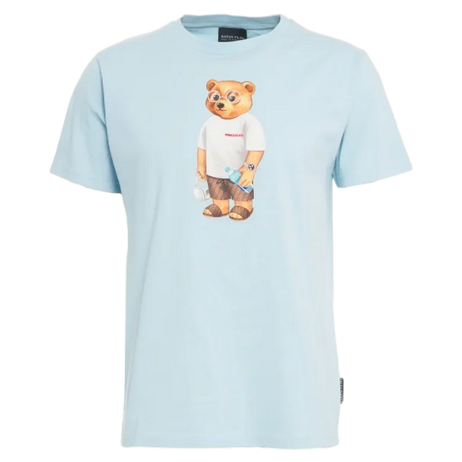 T-shirt Uomo Baron Filou - Filou 121 Organic T Shirt - Blu