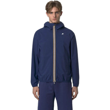 Giubbotti Uomo K-Way - Jack Eco Stretch Dot - Blu-Gianni Foti
