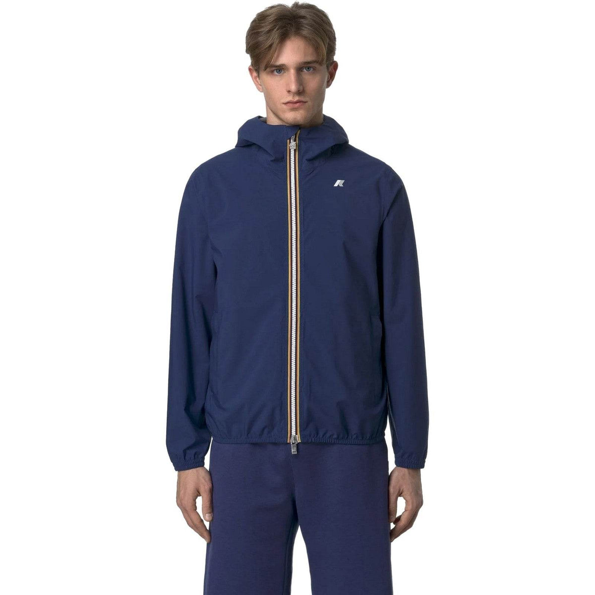 Giubbotti Uomo K-Way - Jack Eco Stretch Dot - Blu-Gianni Foti
