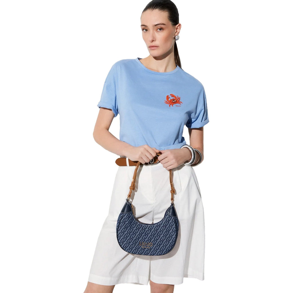 T-shirt Donna Liu Jo - T-Shirt - Blu-Gianni Foti