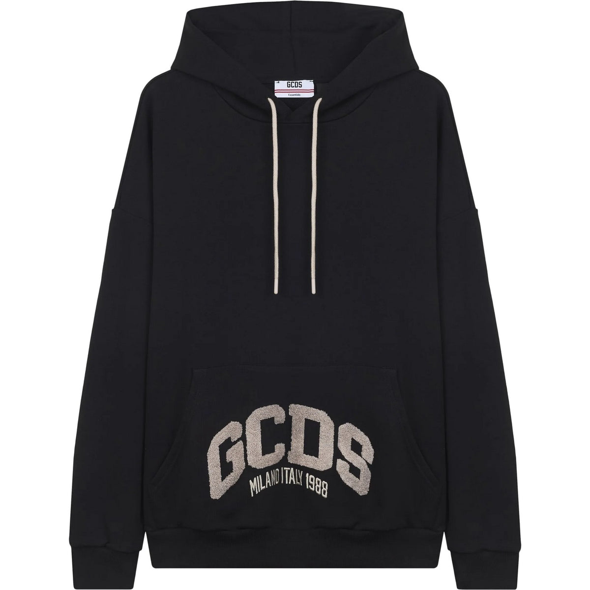 Felpe con cappuccio Uomo Gcds - Logo Lounge Hoodie - Nero