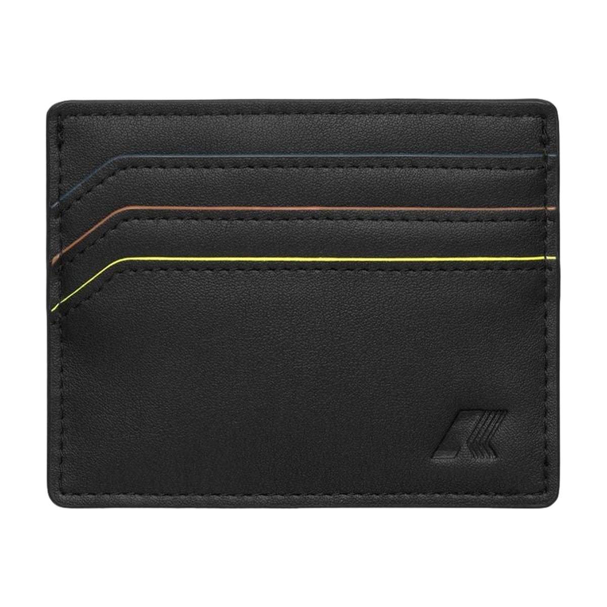 Porta carte di credito Unisex K-Way - Rou - Nero