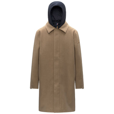 Giubbotti Uomo K-Way - Poirol Wool Nylon - Beige
