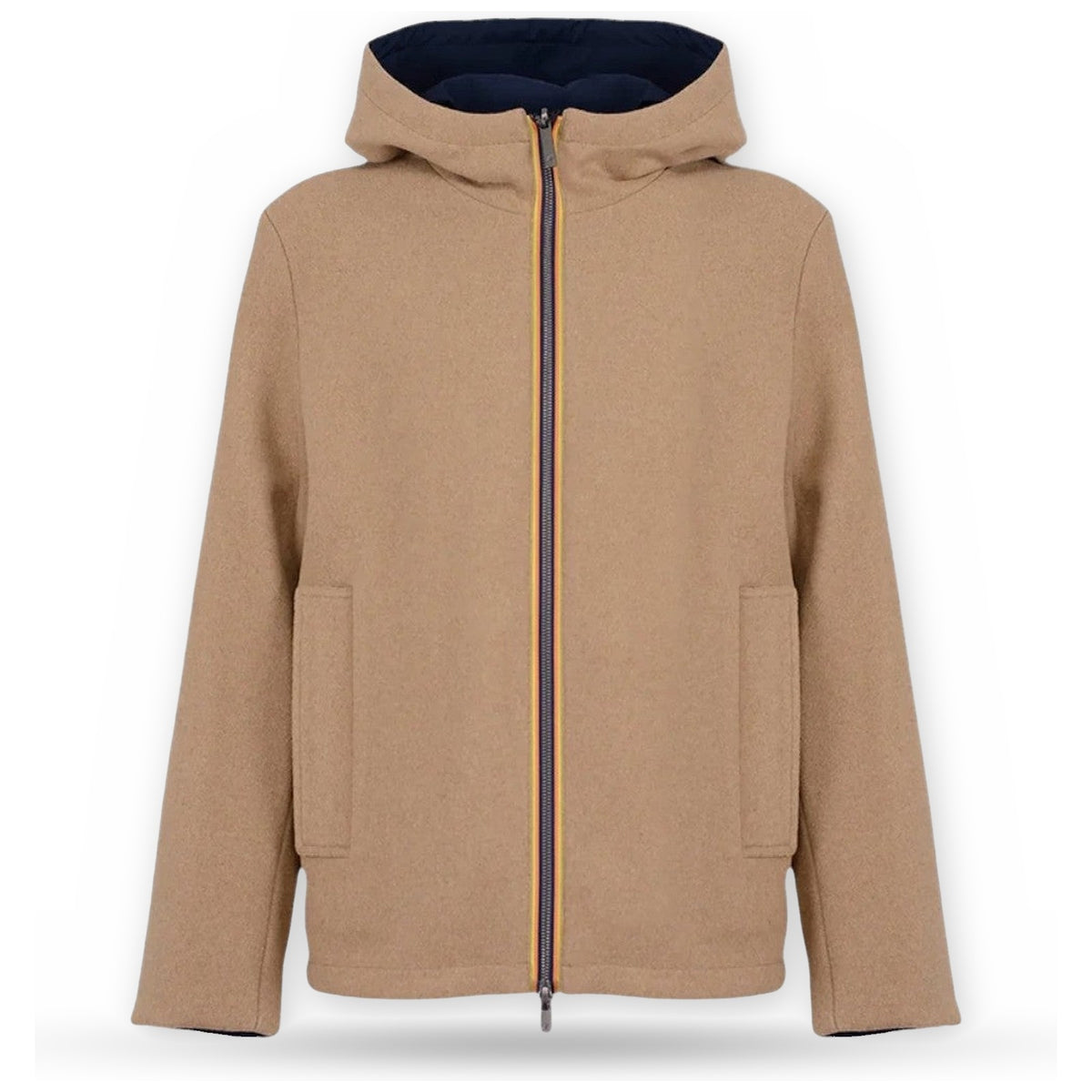 Giubbotti Uomo K-Way - Claudel Wool Bonded Double - Beige
