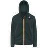 Felpe con cappuccio Uomo K-Way - Prosper Brushed Pc - Verde