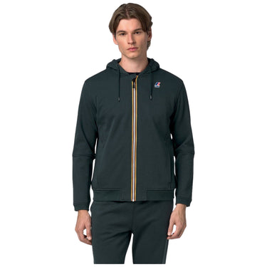 Felpe con cappuccio Uomo K-Way - Prosper Brushed Pc - Verde
