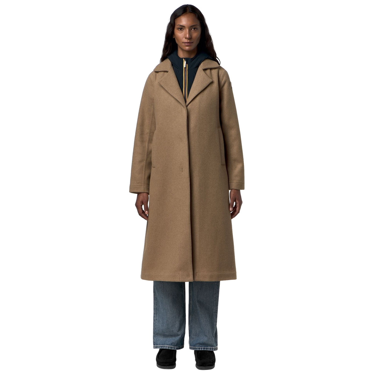 Giubbotti Donna K-Way - Lana Wool Nylon - Beige