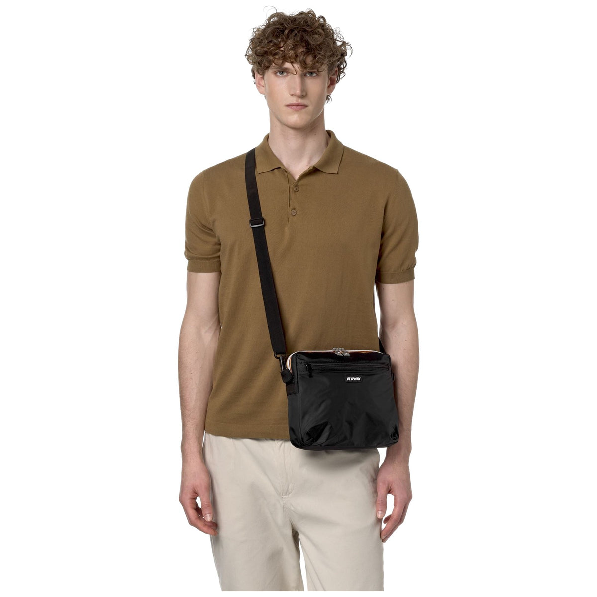 Marsupi alla moda - Uomo Unisex K-Way - Moire - Nero