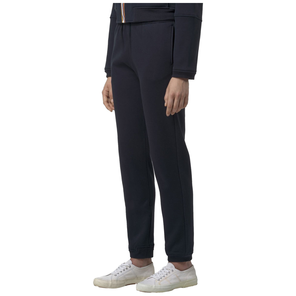 Pantaloni Uomo K-Way - Philbert Brushed Pc - Blu