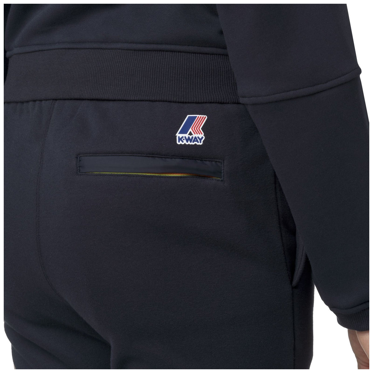 Pantaloni Uomo K-Way - Philbert Brushed Pc - Blu