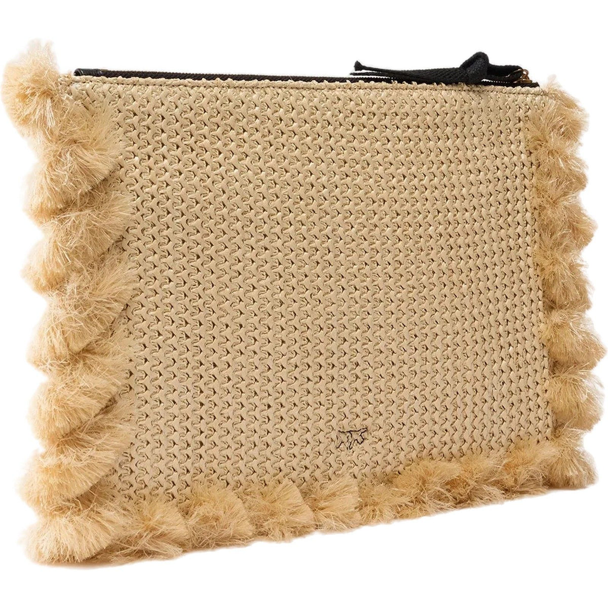 Borse a spalla Donna Pinko - Flat Handle Rafia - Beige-Gianni Foti