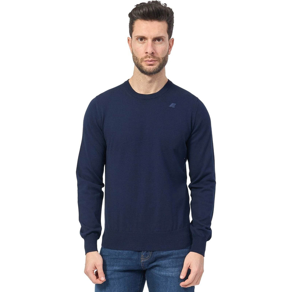 Maglioni Uomo K-Way - Sebastien Cotton Ps - Blu-Gianni Foti