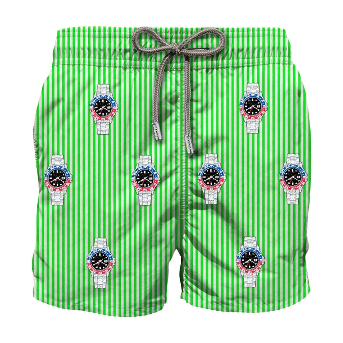 Pantaloncini e calzoncini Uomo Mc2 Saint Barth - Gustavia Embroidery - Verde
