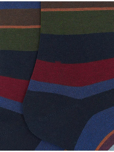 Calze Uomo Gallo - Calza Uomo Corta Riga Multicolor - n.d.