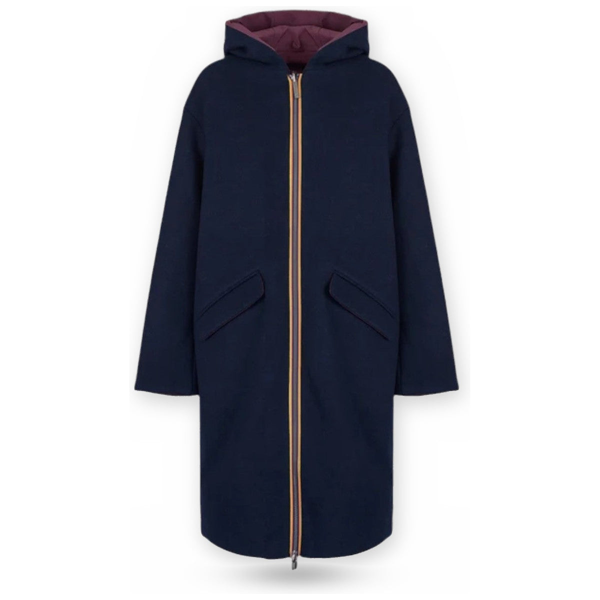 Giubbotti Donna K-Way - Shala Wool Bonded Double - Blu