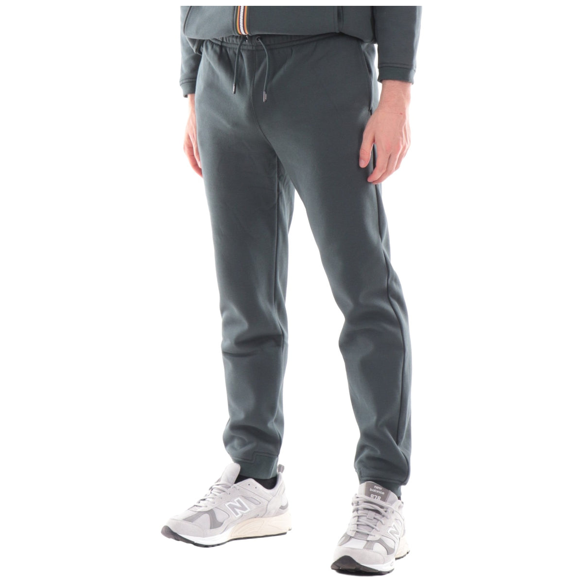 Pantaloni Uomo K-Way - Philbert Brushed Pc - Verde