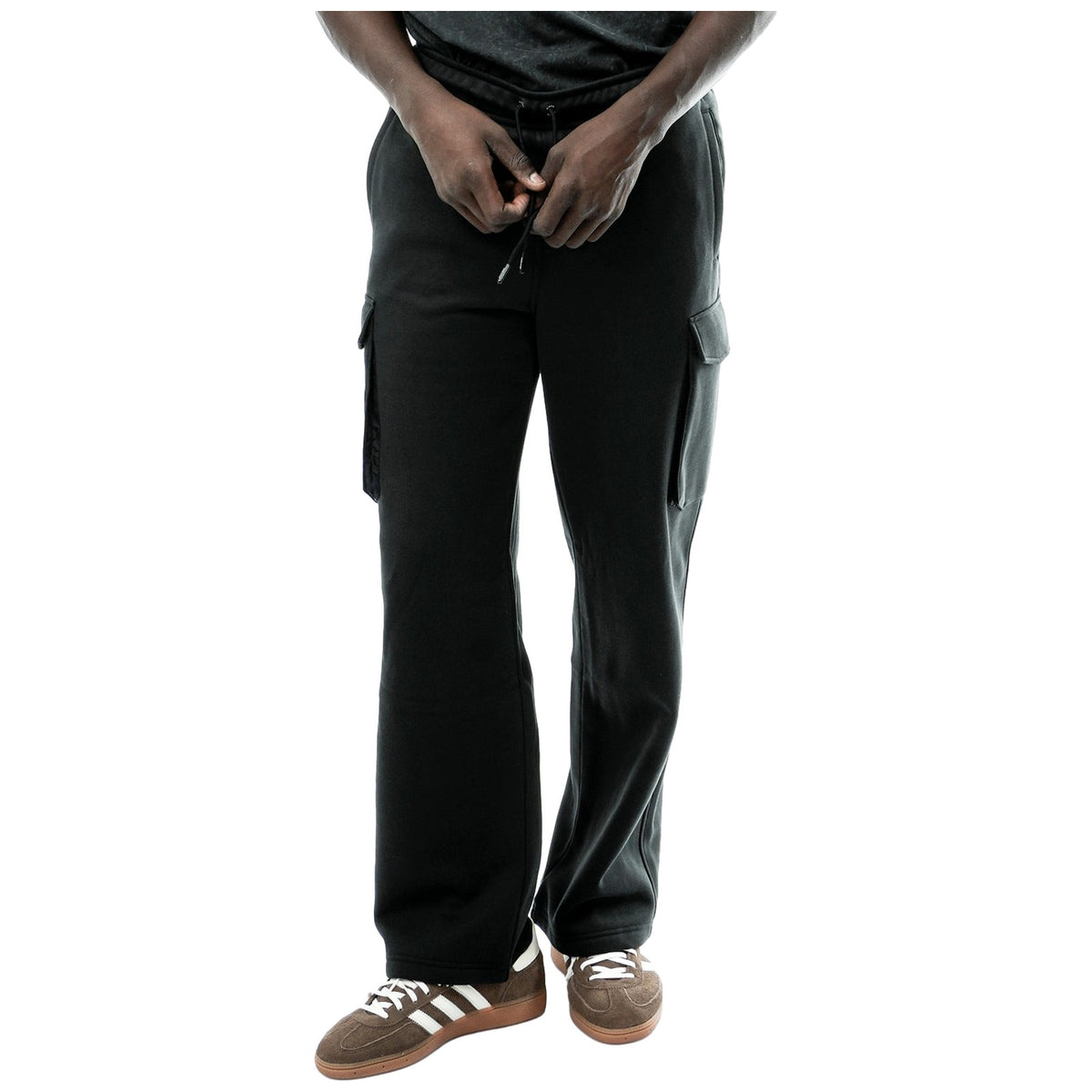Pantaloni Uomo K-Way - Vaast Brushed Pc - Nero