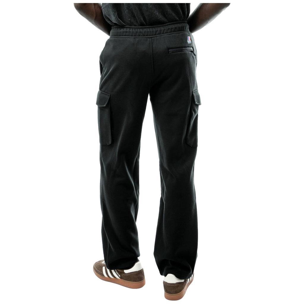 Pantaloni Uomo K-Way - Vaast Brushed Pc - Nero