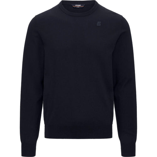 K-Way Men's Sweaters - Sebastien Cotton Ps - Blue