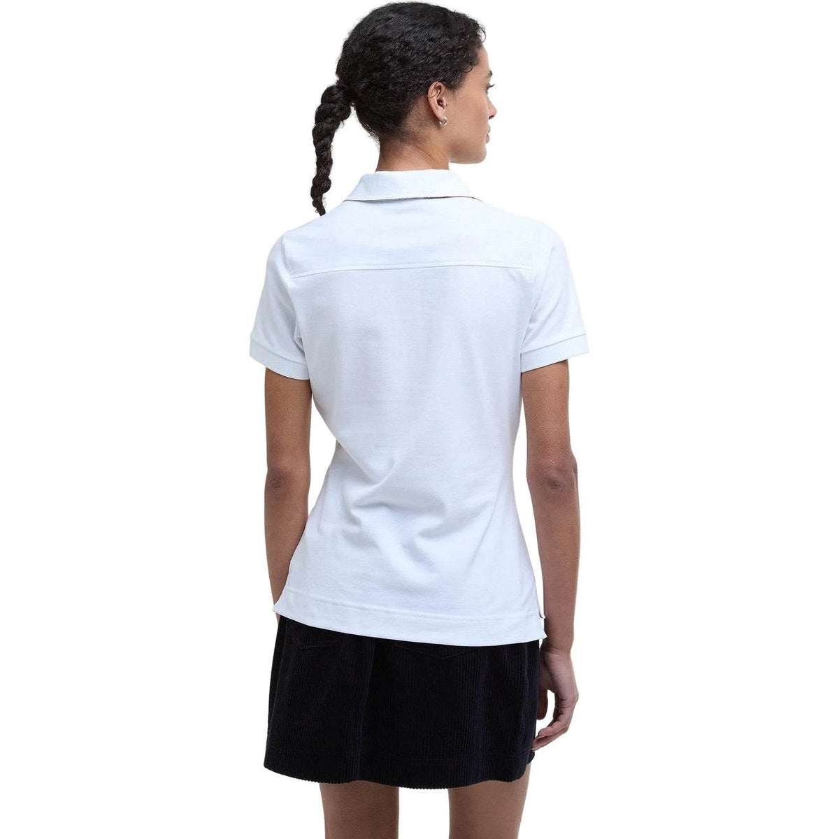 Canotte e top Donna Barbour - Portsdown Top - Bianco-Gianni Foti