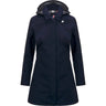Giubbotti Donna K-Way - Mathy Bonded Jersey V - Blu-Gianni Foti