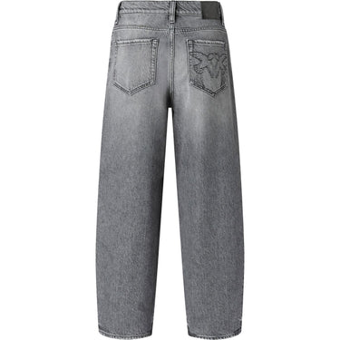 Pantaloni Donna Pinko - Estelle Egg Moonlight Gray Den - Grigio