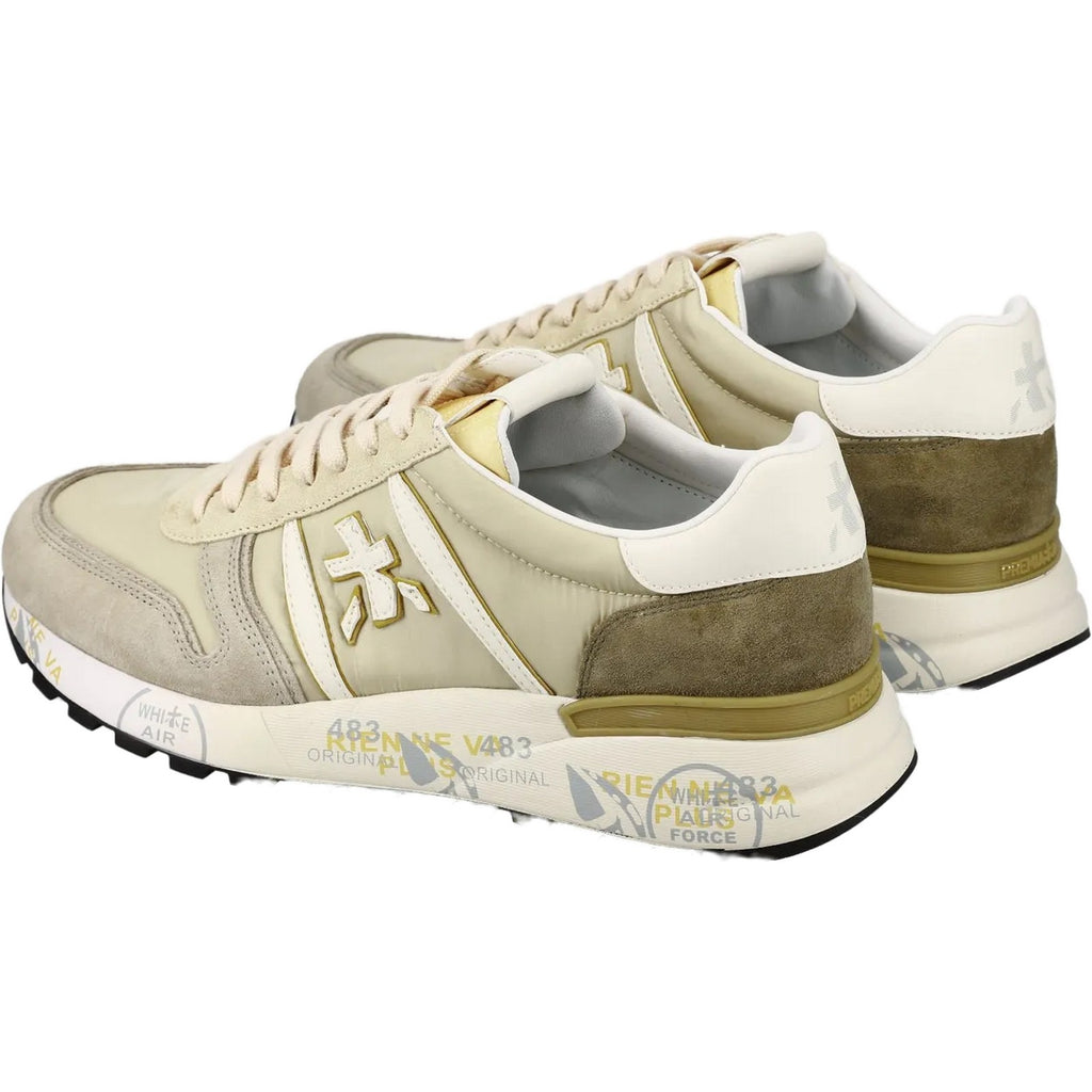 Sneaker Uomo Premiata - Lander - Beige-Gianni Foti