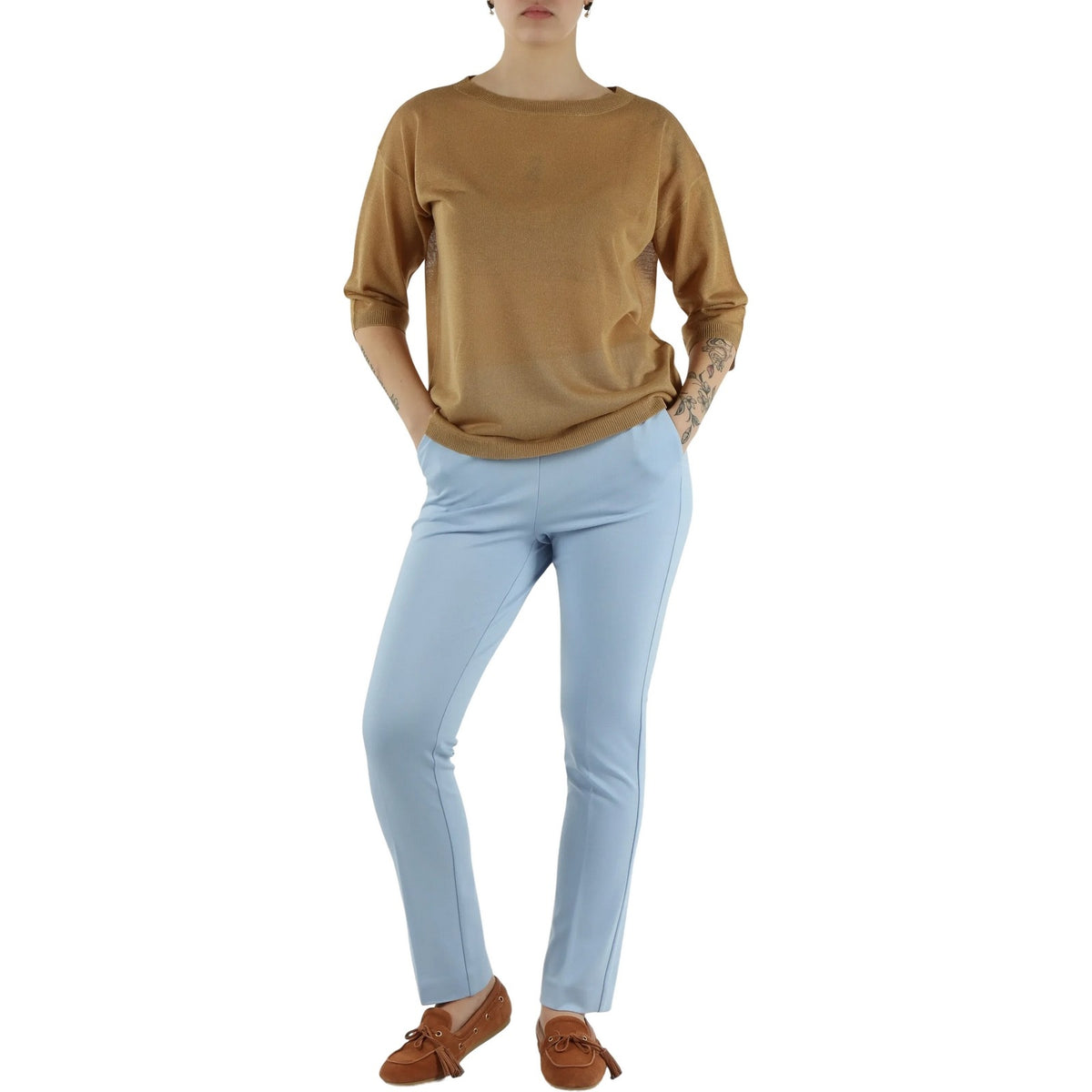 Maglie Donna Emme - Maglia - Cammello-Gianni Foti