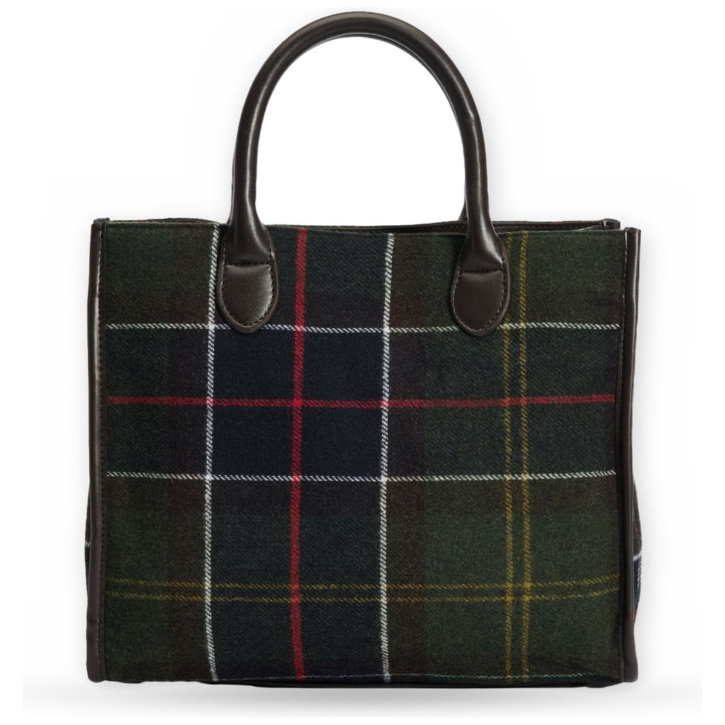 Borse Tote Donna Barbour - Barrhill Tartan Tote Bag - Multicolore
