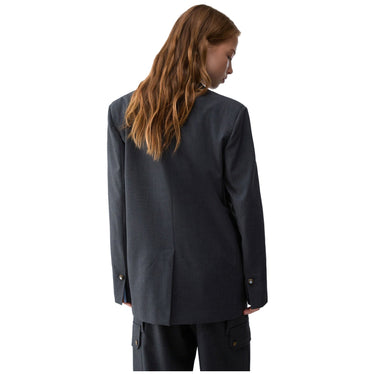 Giacche Donna Liu Jo - Blazer Flanella - Grigio