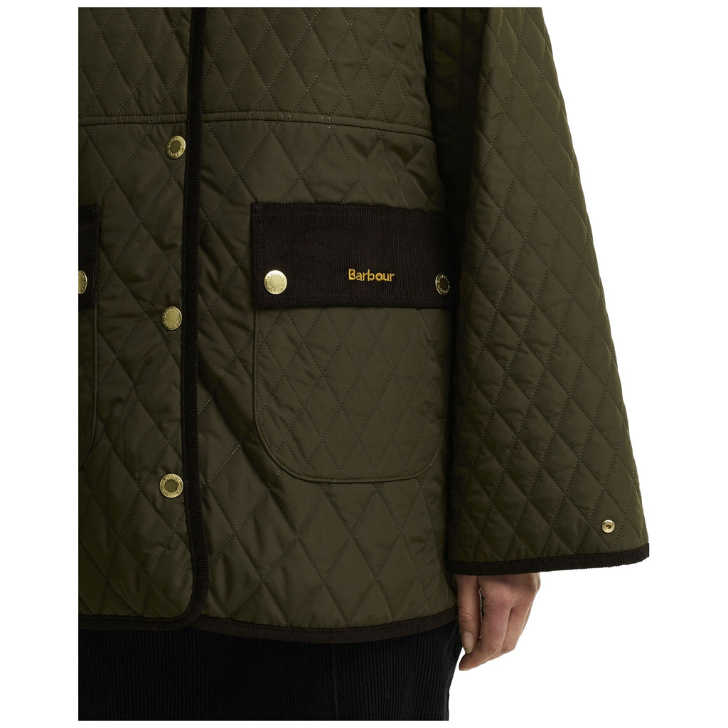 Giacche Donna Barbour - Whickham Quilted Jacket - Verde