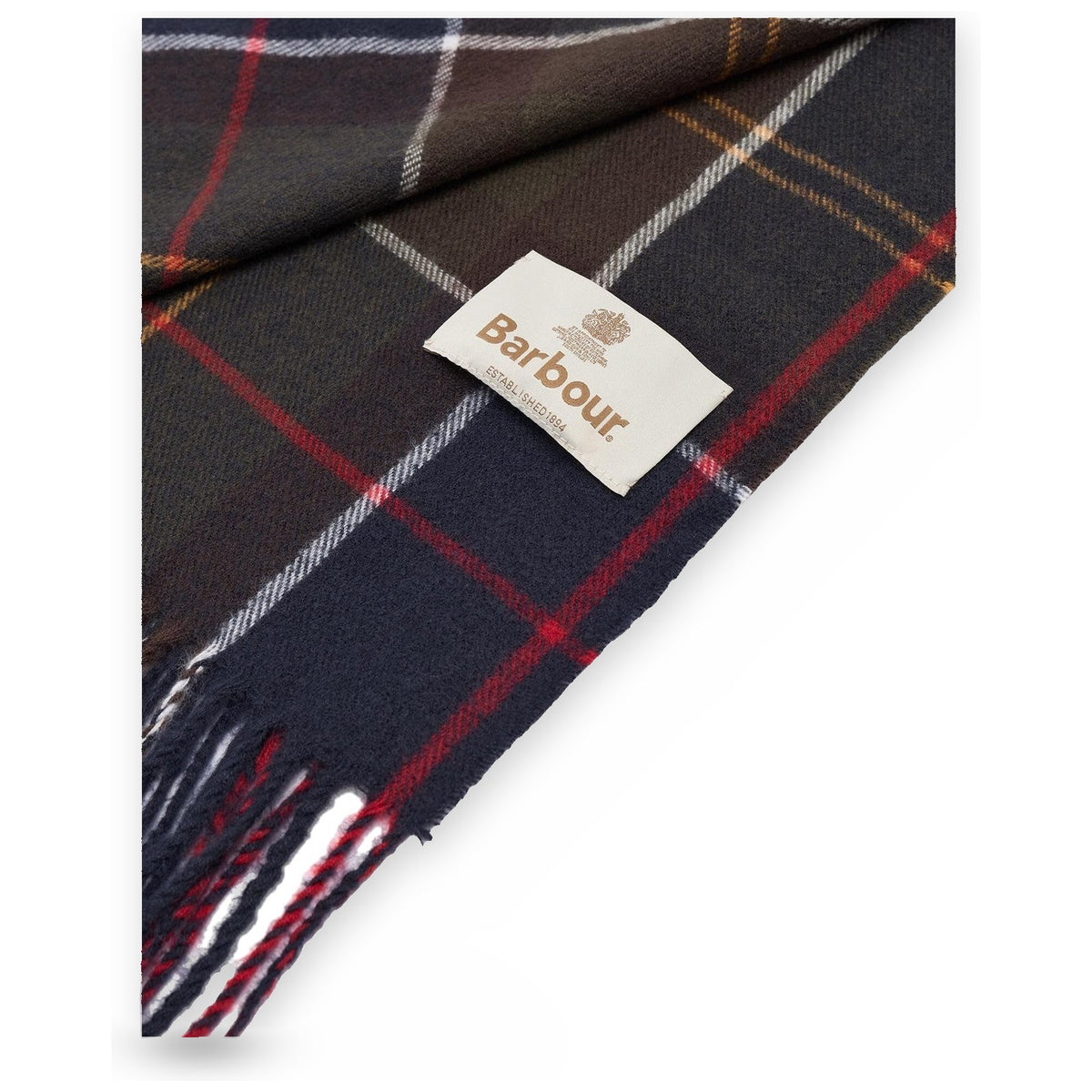 Sciarpe Donna Barbour - Stanway Tartan Wrap - Multicolore