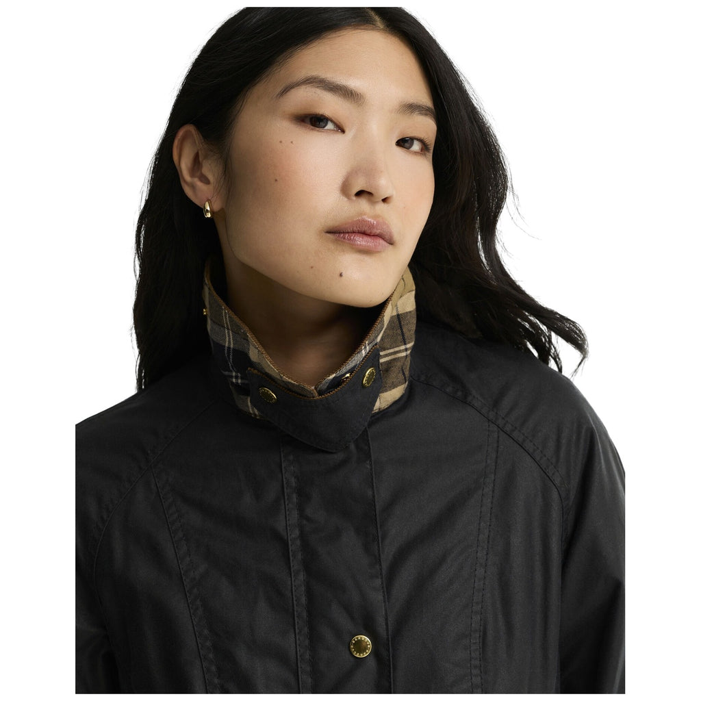 Giacche Donna Barbour - Icons Beadnell Wax Jacket - Blu