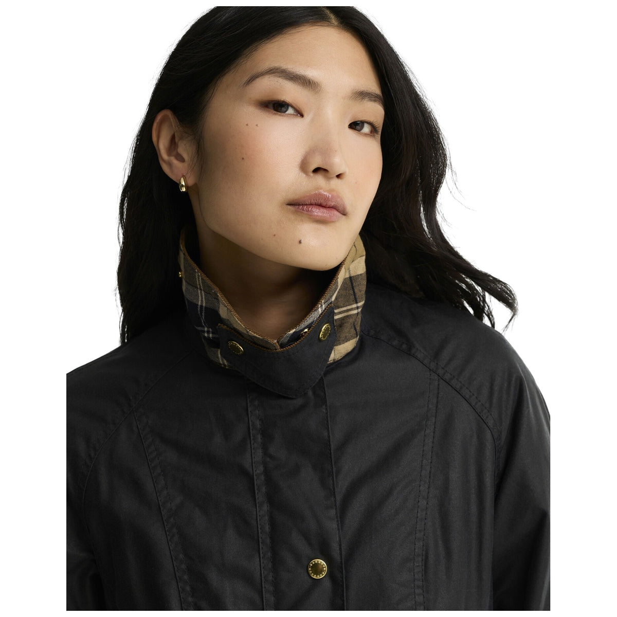 Giacche Donna Barbour - Icons Beadnell Wax Jacket - Blu