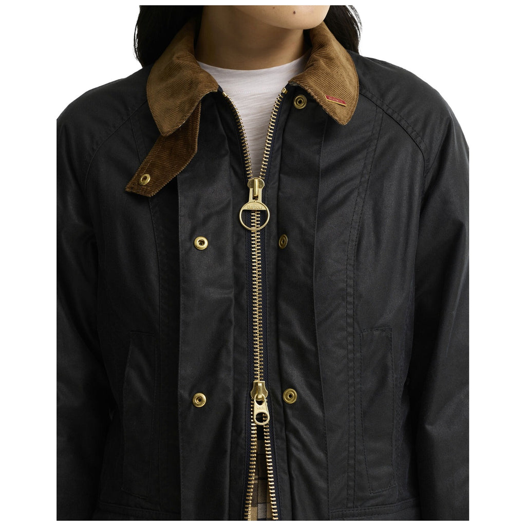 Giacche Donna Barbour - Icons Beadnell Wax Jacket - Blu