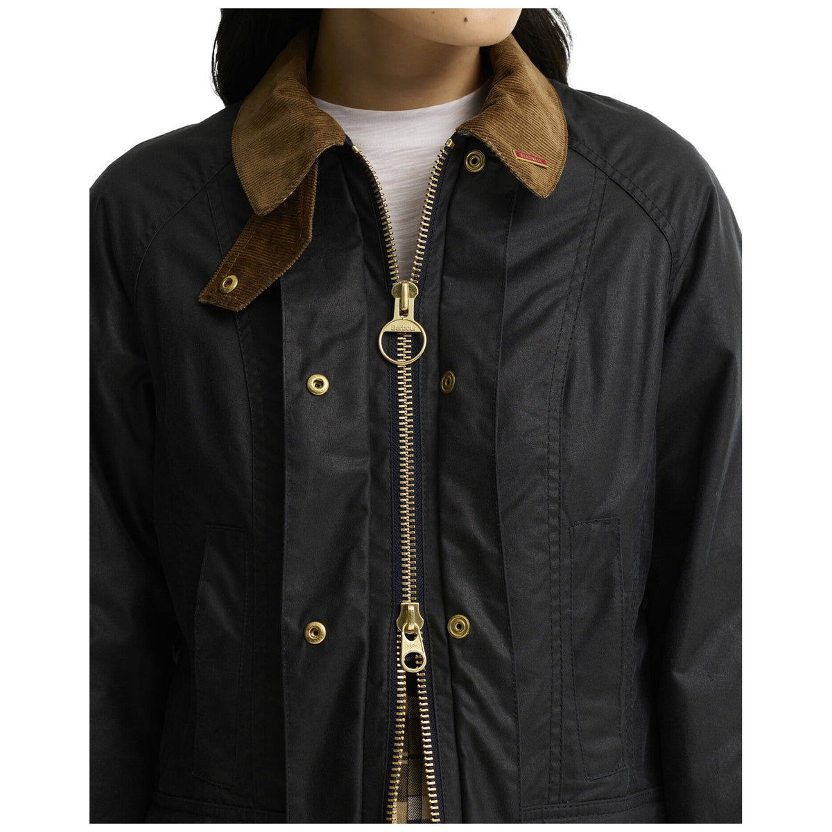Giacche Donna Barbour - Icons Beadnell Wax Jacket - Blu